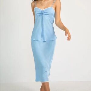 Ciao Lucia Valeria Skirt in Sky Blue